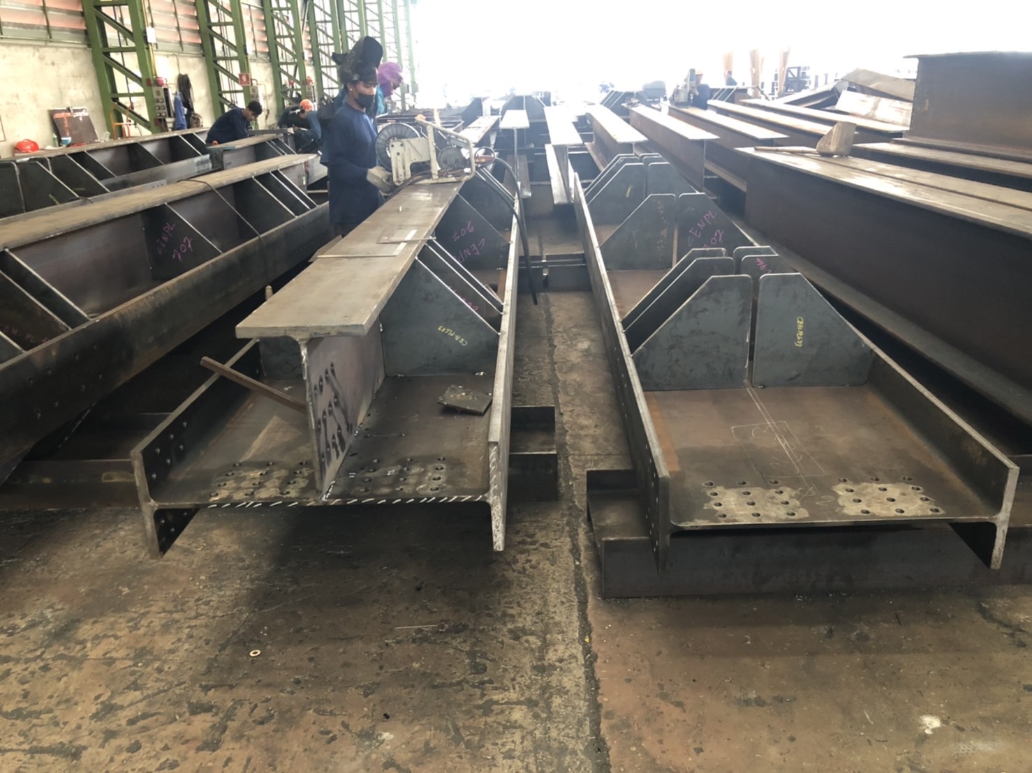 โครงสร้างอาคารผลิตอาหารสัตว์